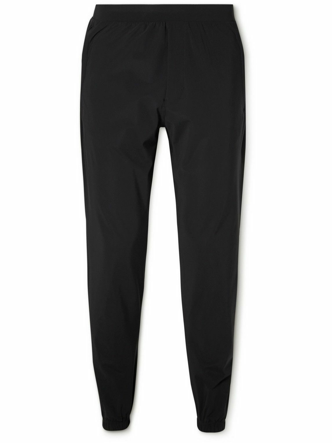 Black ABC jersey track pants, Lululemon