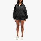 Fear of God ESSENTIALS Women's Running Short in Jet Black