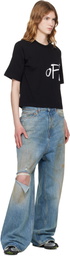 Off-White Black 'Off-White' Shared Logo Boxy T-shirt