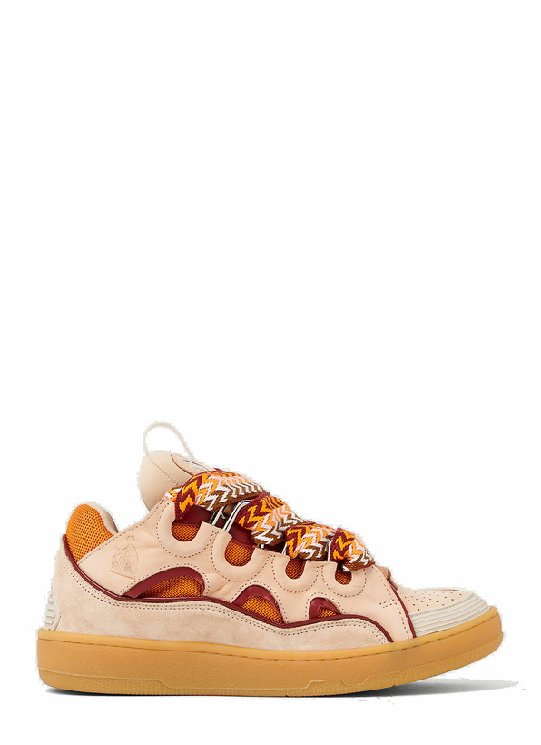 Photo: Lanvin - Curb Sneakers in Orange