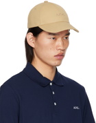 A.P.C. Beige Charlie Baseball Cap