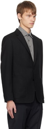 ZEGNA Black Notched Suit