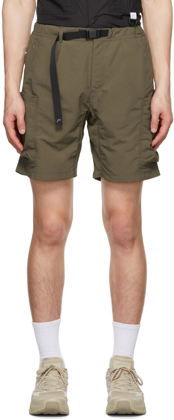 CAYL Khaki Multi-Pocket Shorts CAYL