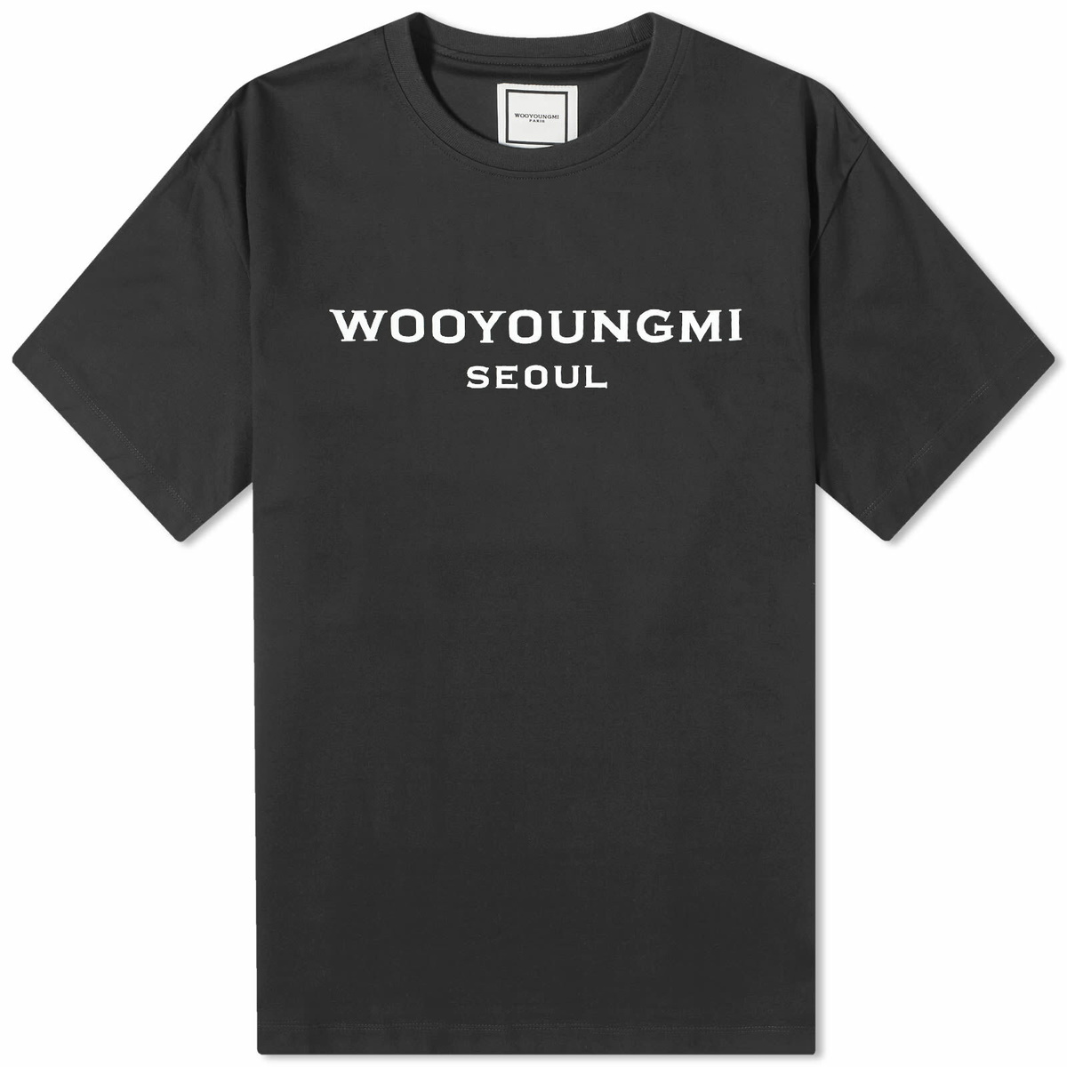 Wooyoungmi Men's Logo T-Shirt in Black Wooyoungmi
