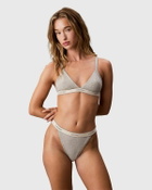 Calvin Klein Underwear UNLINED TRIANGLE Grey Womens (Sports-) Bra