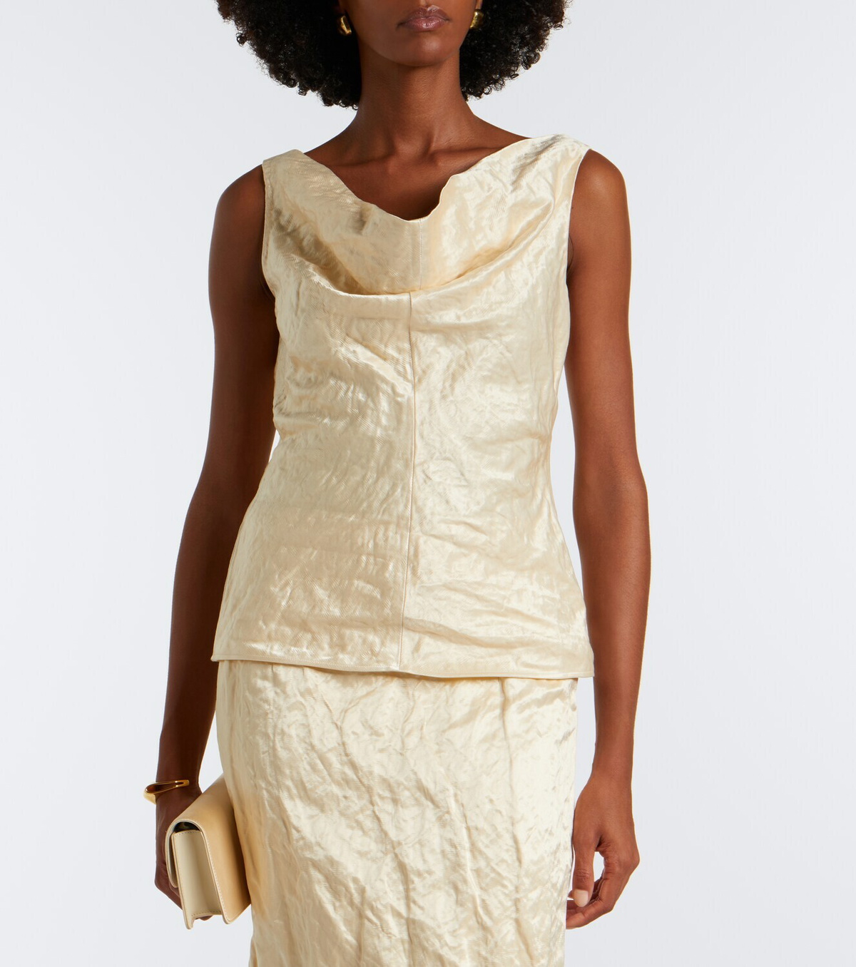 Fforme Cotton-blend top
