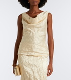 Fforme Cotton-blend top