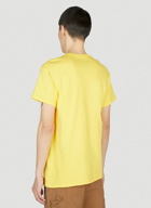 DTF.NYC - 15 Monkeys Short-Sleeved T-Shirt in Yellow