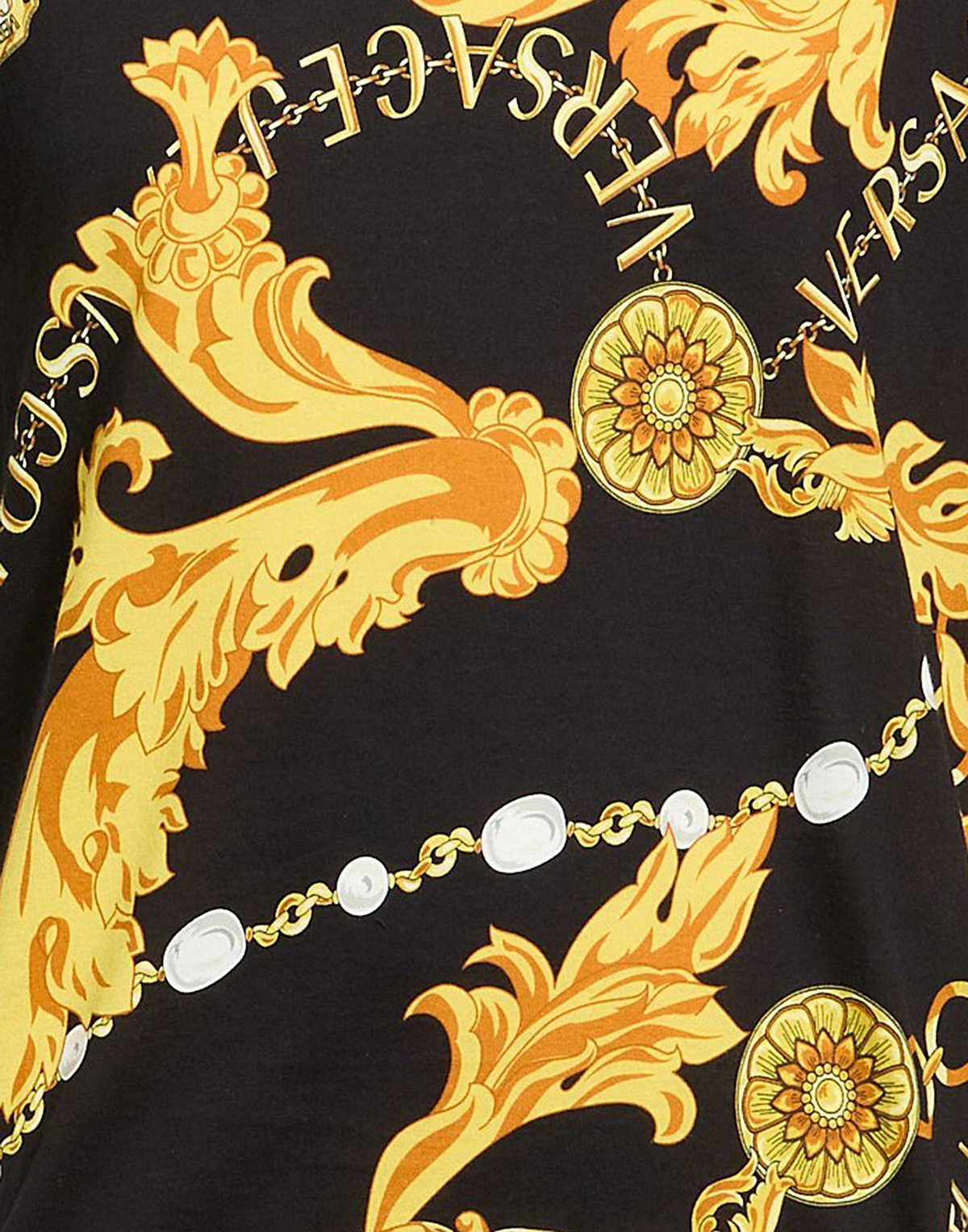 Versace Jeans Couture Mens T-shirt in Black