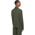 Needles Green Wool One-Up Shirt