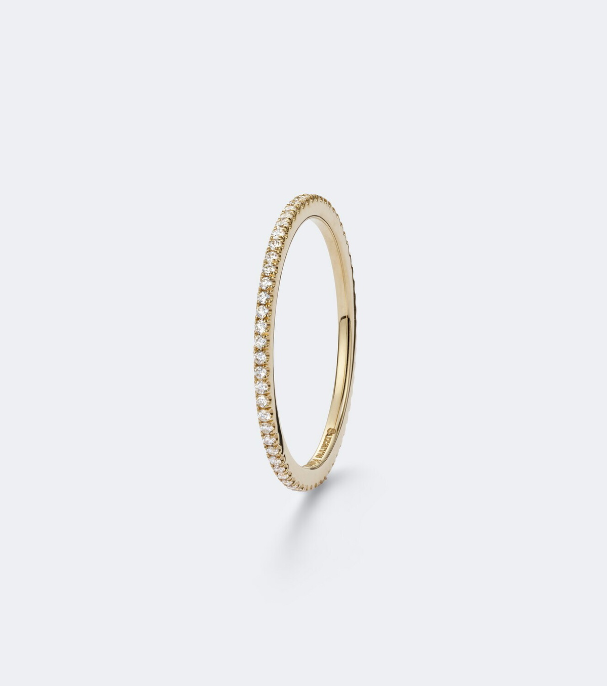 Suzanne Kalan Mini 18kt gold tech ring jackets with diamonds