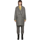 Isabel Marant Grey Wool Filipo Coat