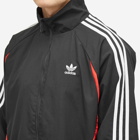 Adidas Men's Archive Track Top in Black/Betrack Toper Scarlet