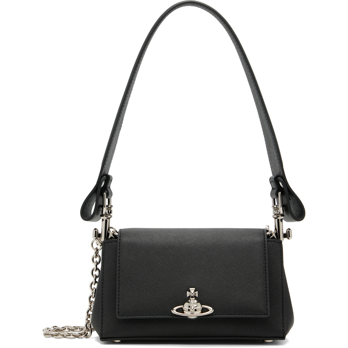 Vivienne Westwood Black Hazel Small Hand Bag