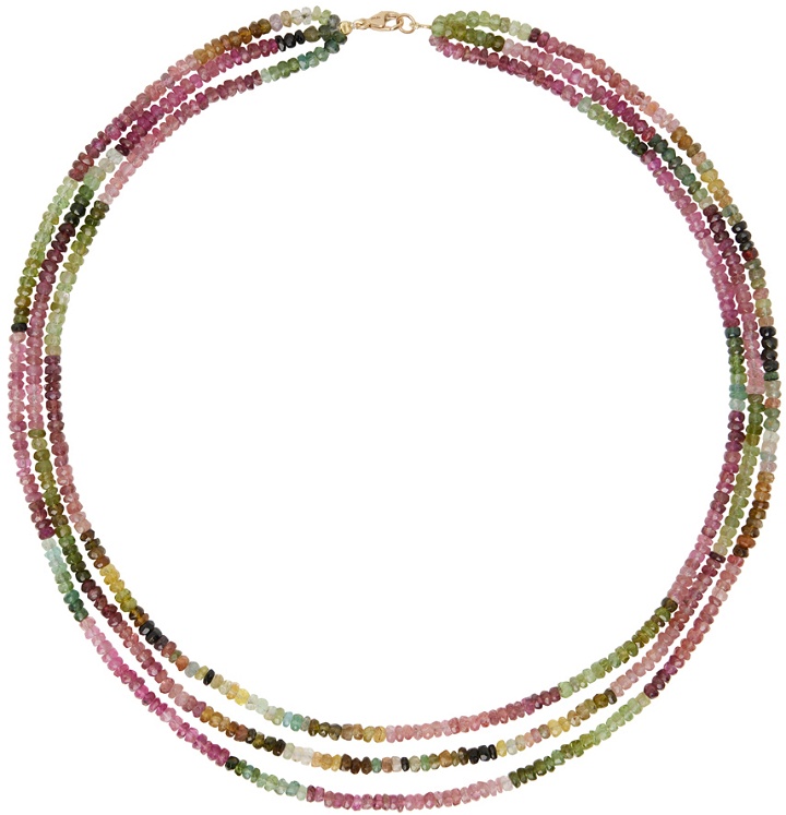 Photo: JIA JIA Multicolor Arizona Tourmaline Necklace