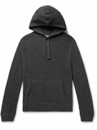 Polo Ralph Lauren - Slim-Fit Waffle-Knit Cashmere Hoodie - Gray