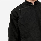 Maharishi Men's Asym Monk Overshirt in Black