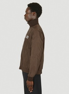 Track Logo Jacket in Brown