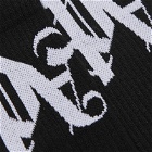 Palm Angels Men's Monogram Logo Socks in Black