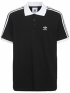 ADIDAS ORIGINALS 3-stripe Cotton Polo