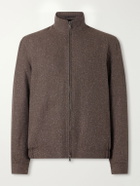 Sunspel - Donegal Wool and Silk-Tweed Jacket - Brown