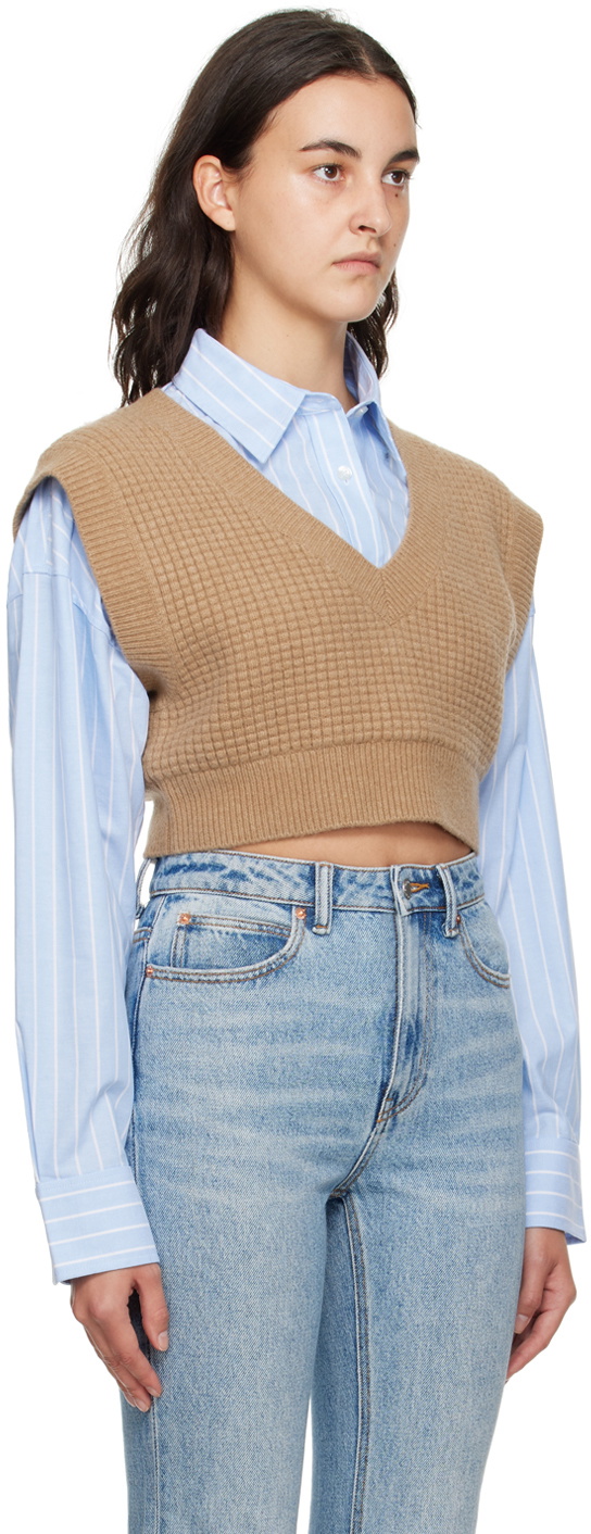 alexanderwang.t Tan & Blue Layered Shirt