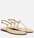 Amanu Naivasha leather thong sandals
