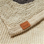 Ferm Living Lay Washable Mat in Off-White/Coffee