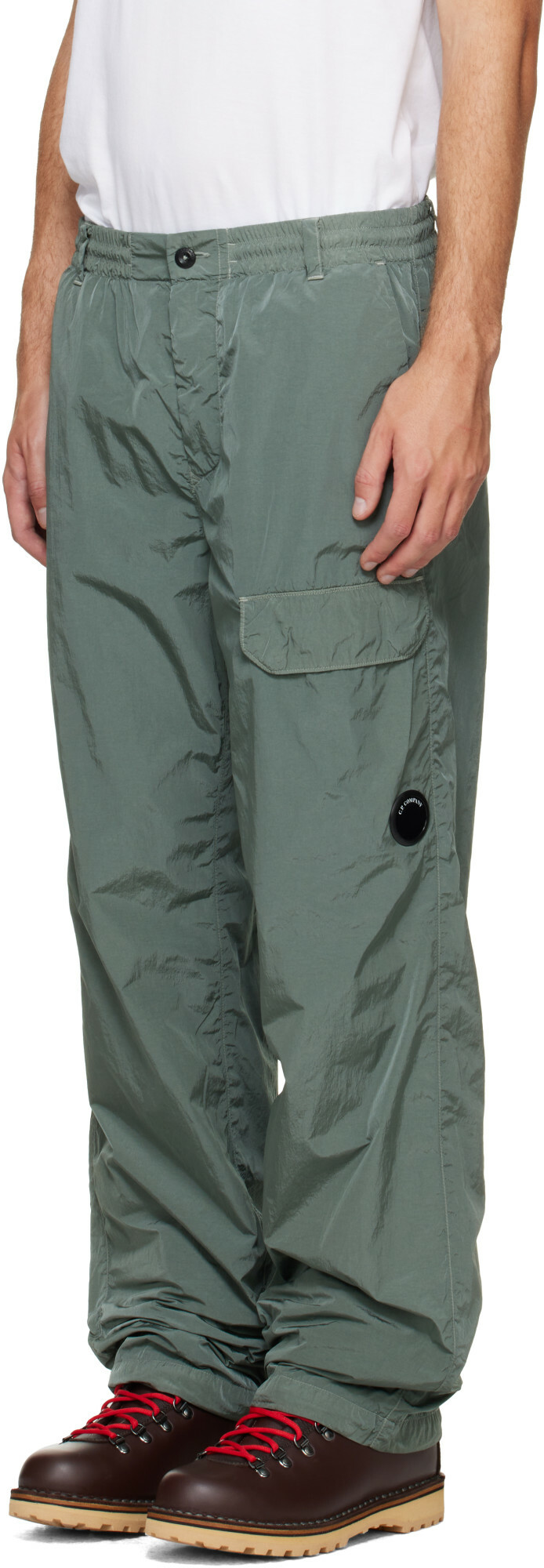 C.P. Company Gray Chrome-R Regular Lens Cargo Pants