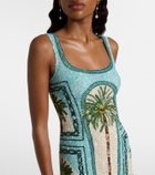 Là Fuori Palm Jumeirah embellished minidress