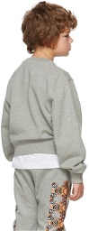 Burberry Kids Grey Thomas Bear Sweatshirt