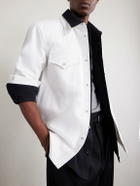 Gabriela Hearst - Richard Denim Western Shirt - White