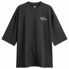 Adidas Men's x Willy Chavarria Logo T-Shirt in Black