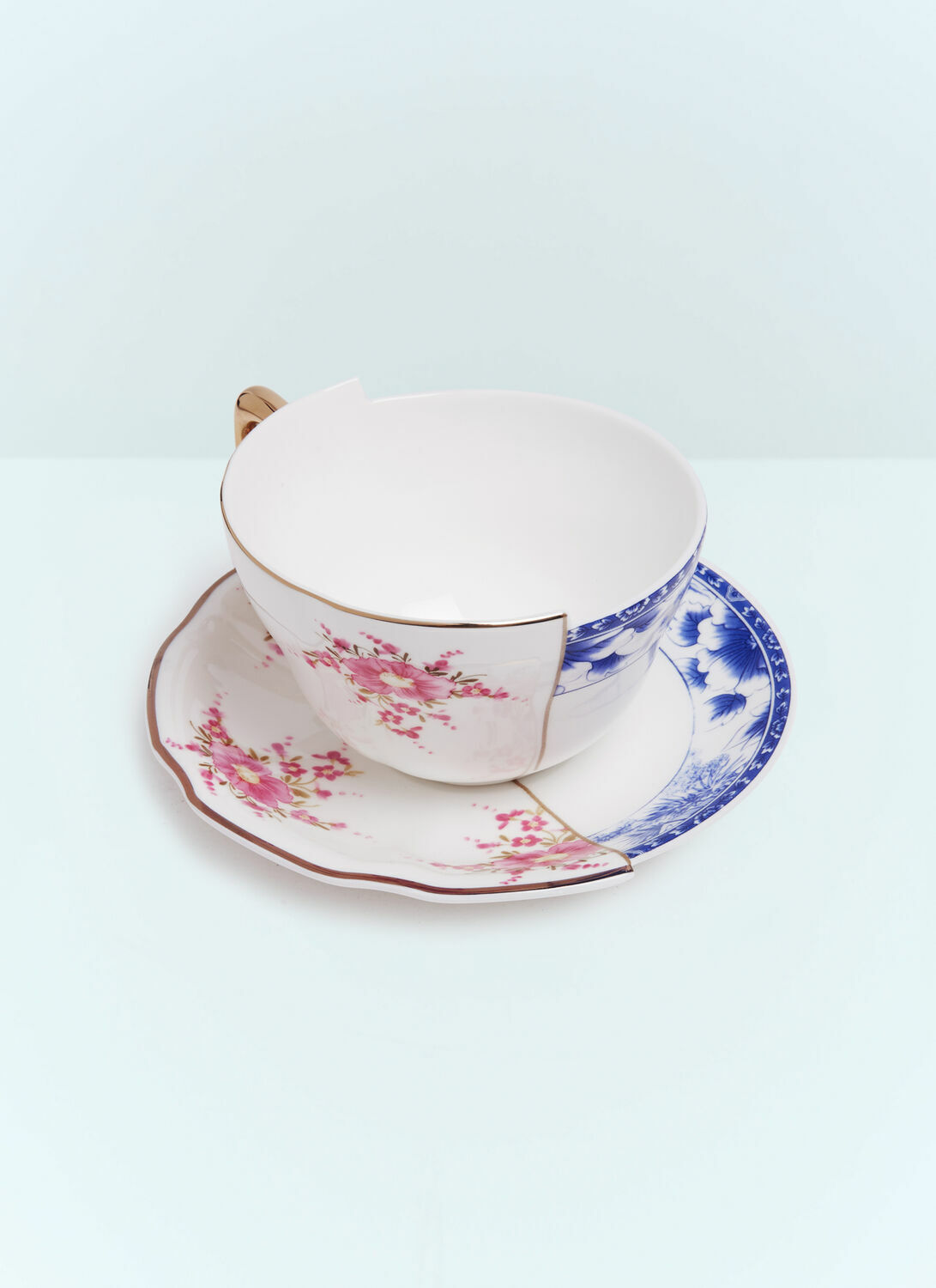 Seletti Hybrid Zenobia Teacup With Saucer