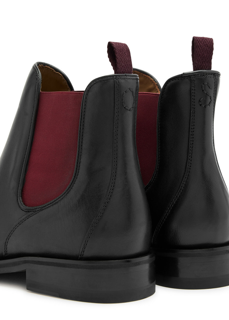 Oliver Sweeney Andante Leather Chelsea Boots Black
