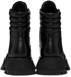 3.1 Phillip Lim Black Kate Double-Zip Boots