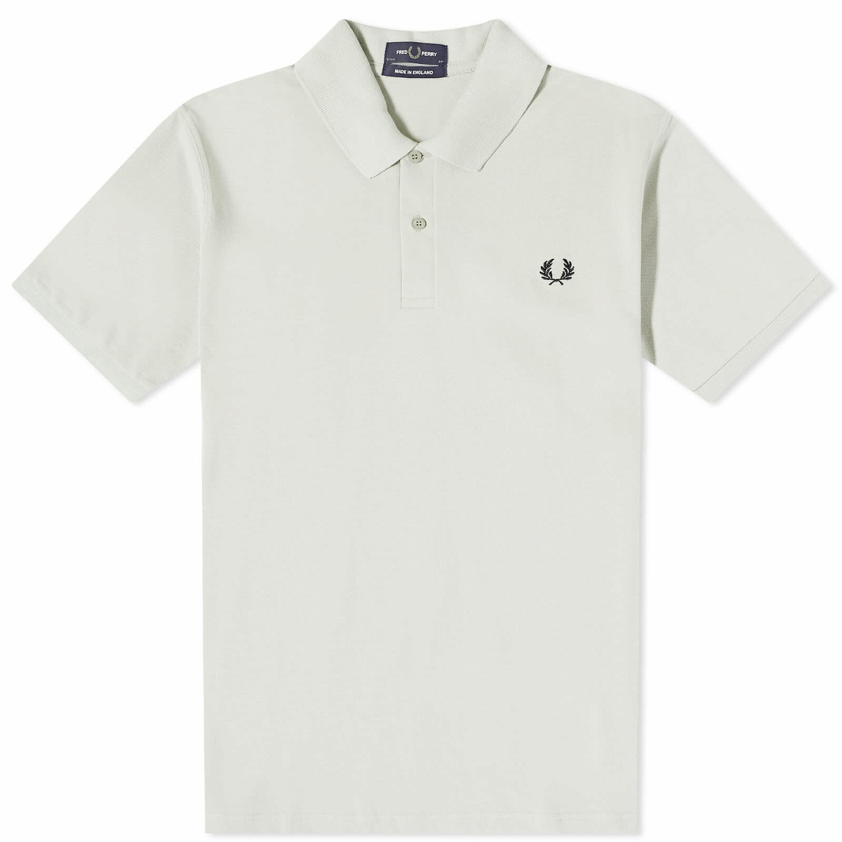 Fred Perry Men's Original Plain Polo Shirt - Made in England in Light ...