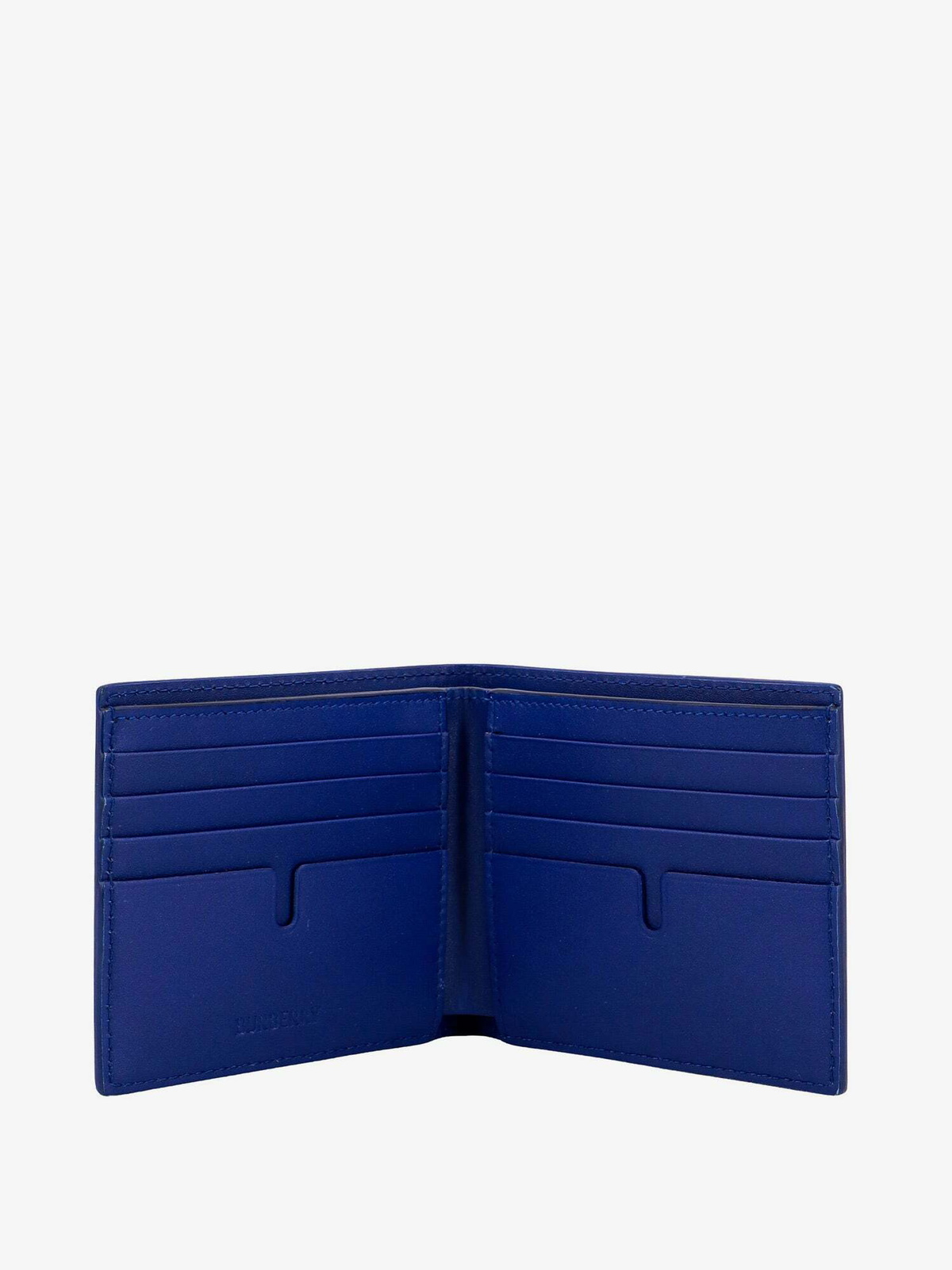 Burberry Wallet Blue Mens Burberry