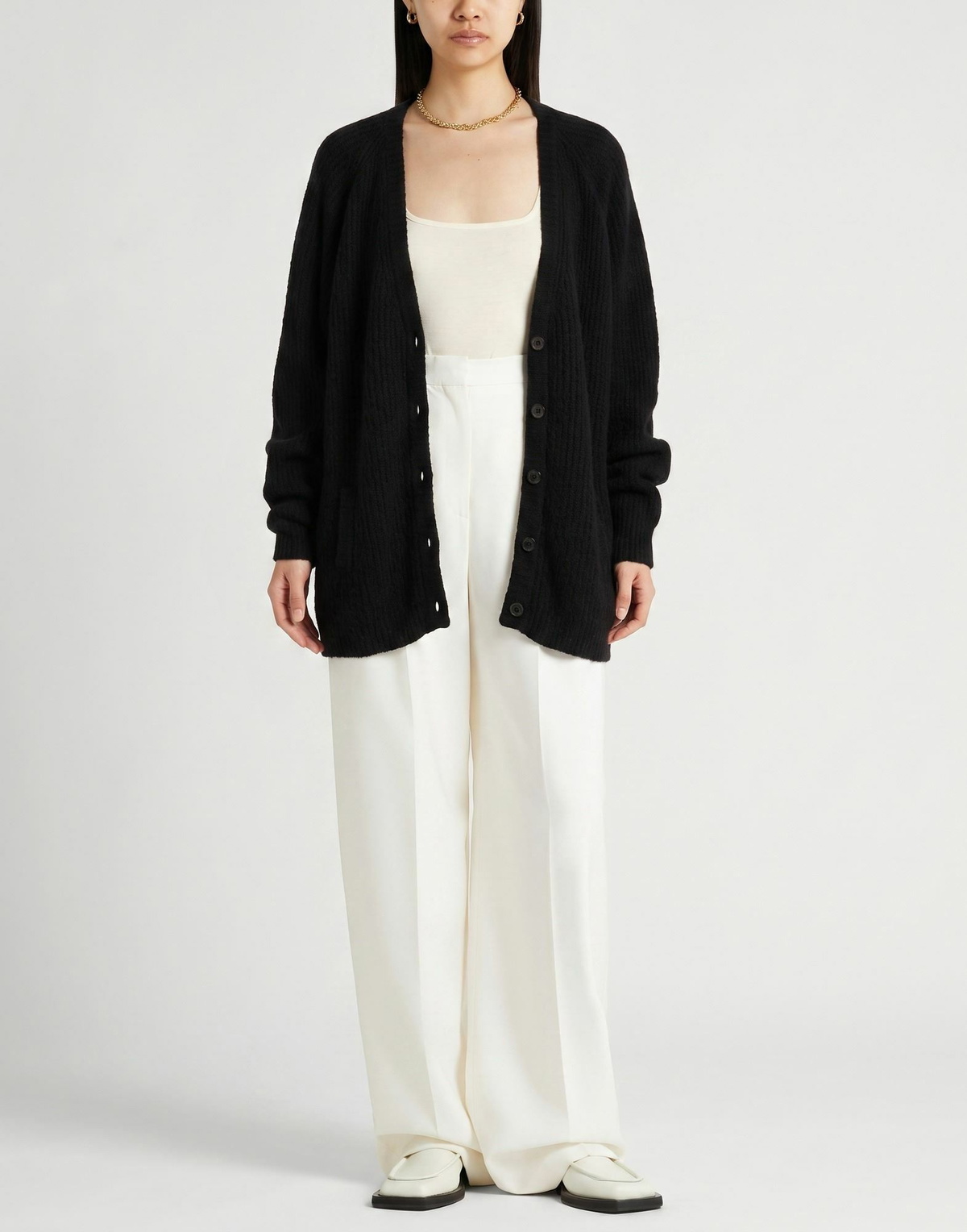 Crossley Womens Cardigan in Black