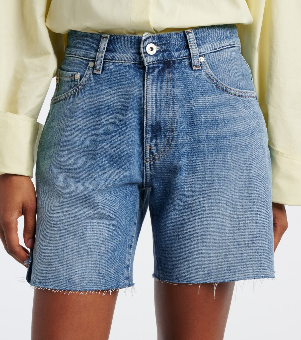 AG Jeans Ex-Boyfriend denim Bermuda shorts