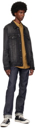 Calvin Klein Black Elongated Denim Jacket