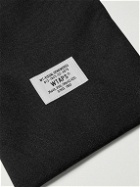WTAPS - Hang Over Logo-Appliquéd RENU® Pouch - Black