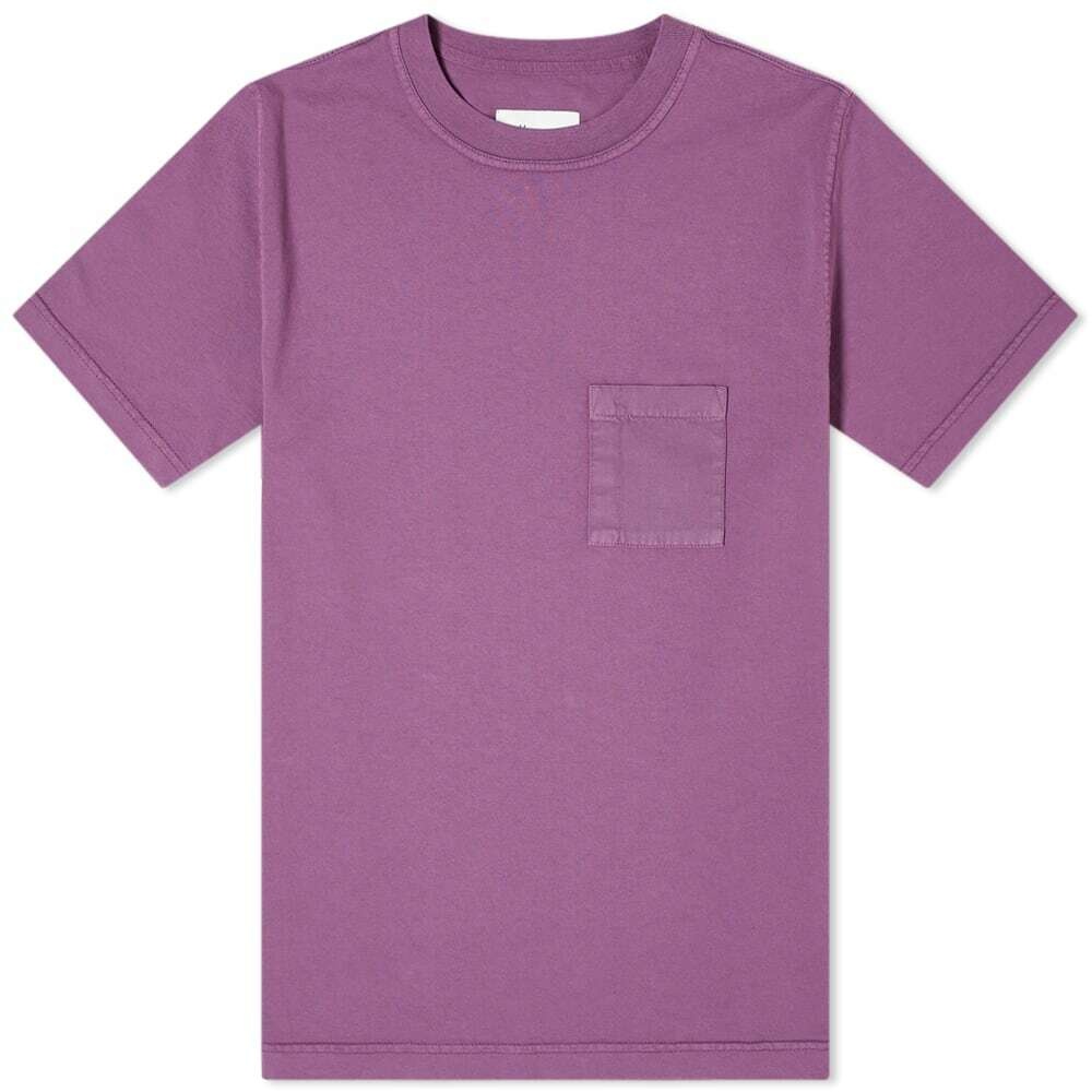 Photo: Albam Men's Workwear T-Shirt in Violet