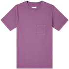 Albam Men's Workwear T-Shirt in Violet