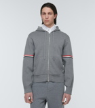 Thom Browne - Cotton knit hoodie