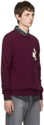 Isabel Marant Burgundy Evans Sweater