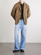 Visvim - Bowen Leopard-Print Silk Blazer - Neutrals