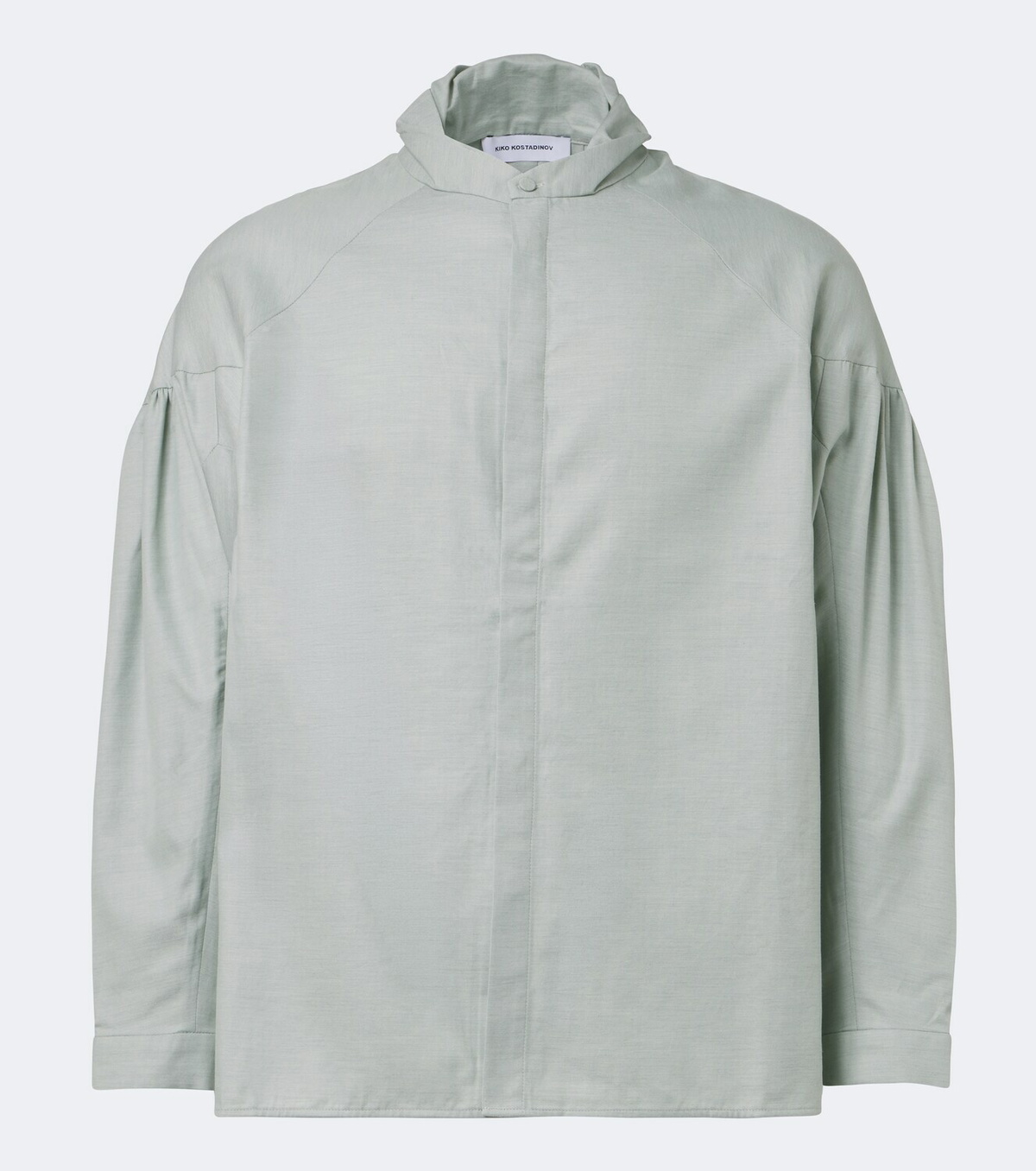 Kiko Kostadinov Evers cotton and cashmere shirt