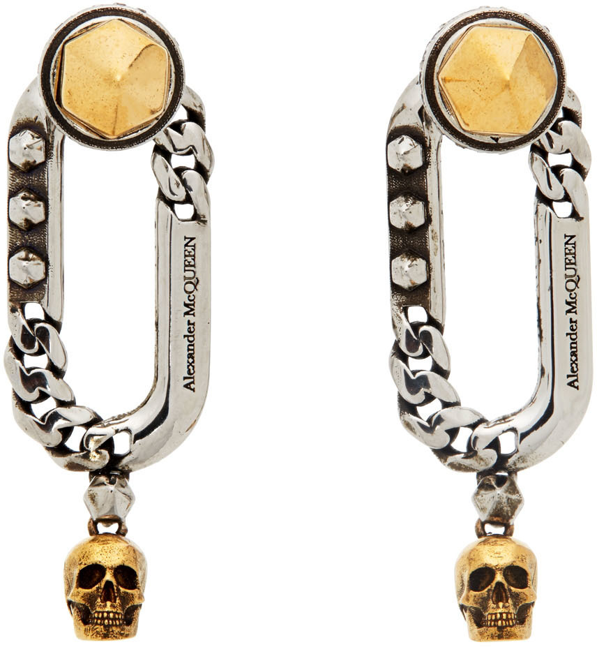 Alexander mcqueen sale safety pin earring