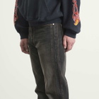 Rhude Men's 90S Traxedo Denim Jeans in Agoura Black